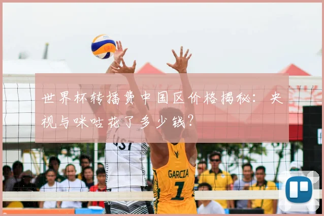 世界杯转播费中国区价格揭秘：央视与咪咕花了多少钱？